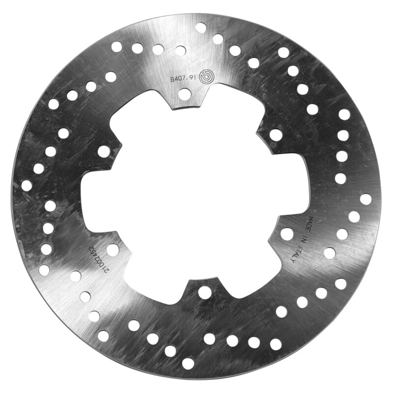 Yamaha Teos Brake Rotor (1) - Front - Brembo OE Powersports - Slotted - `03-`20